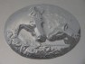 2506 Horse Plaque Chocolate Candy Mold